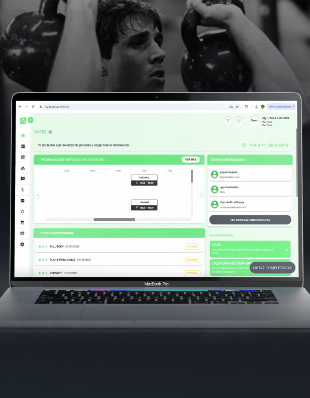 My Fitness Dashboard